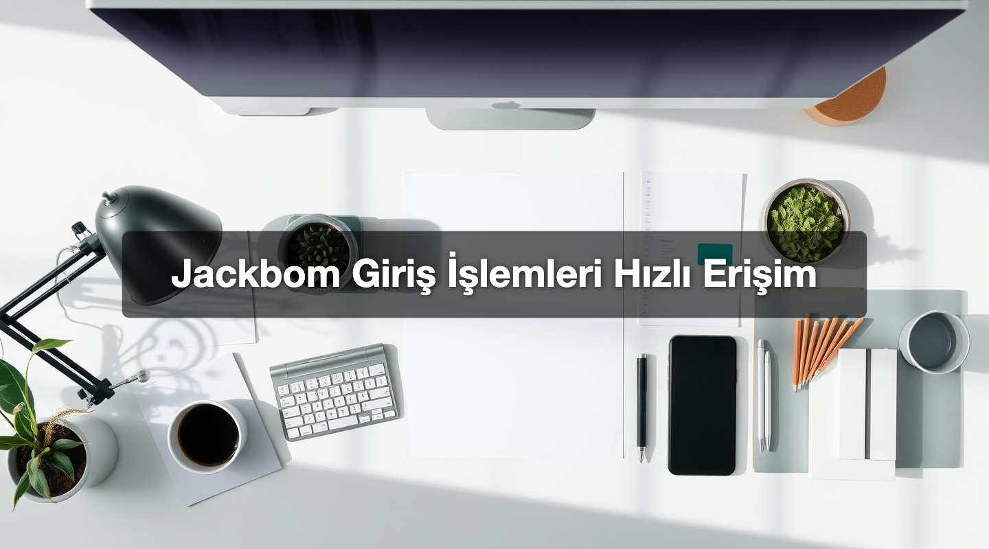 Jackbom Giriş İşlemleri Hızlı Erişim